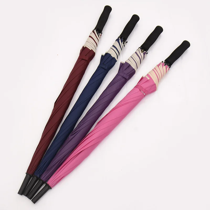 

70 Cm * 8 Bone Can Be Printed Logo Advertisement EVA Umbrella Long Umbrella 27-Inch Double Business Gift All-Weather Umbrella Cu