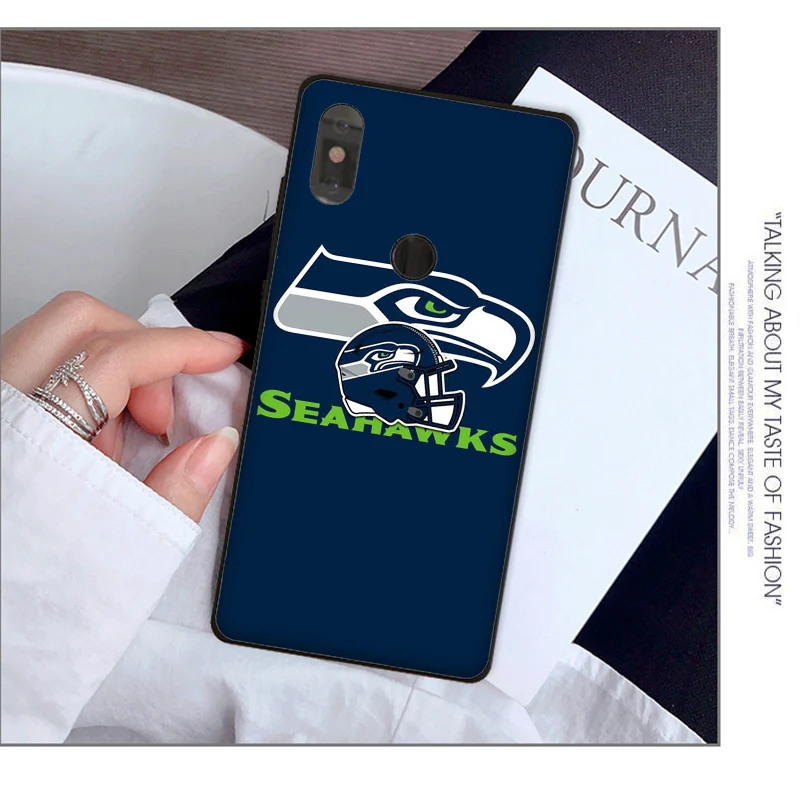 Seattle Seahawks мягкий силиконовый черный чехол для телефона для Xiaomi redmi Note 7 mi 9 mi x2 mi x2S Note3 8 8SE redmi 5 5Plus Note4 4X - Цвет: A13