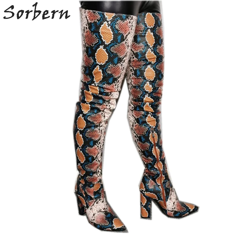 thick thigh high boots