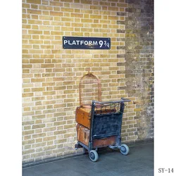 SHUOZHIKE Vinyl Custom Heaven Brick Wall Photography Backdrop Platform 9 3/4 railway Station Photo Studio Background SS-91 SHUOZHIKE Vinyl Custom Heaven Brick Wall Photography Backdrop Platform 9 3/4 railway Station Photo Studio Background SS-91