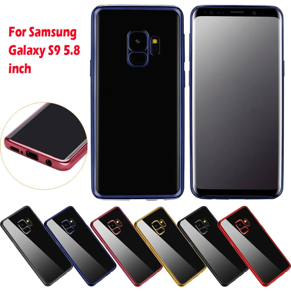 Ouhaobin чехол для телефона Samsung Galaxy S9 5 8 дюйма тонкий прозрачный из ТПУ аксессуаров