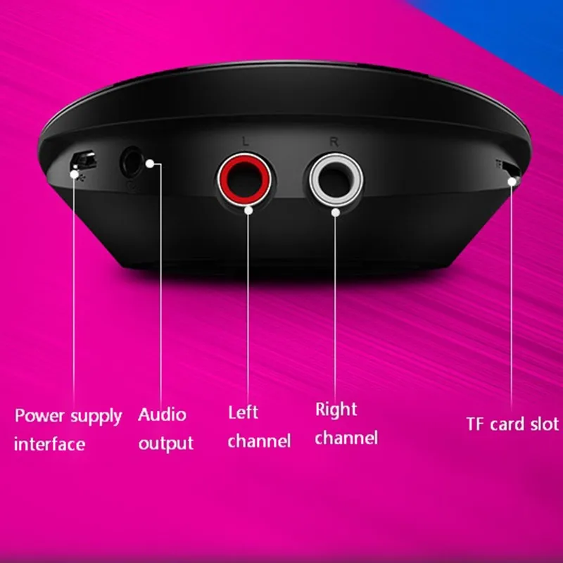 Bestуниверсальный 3,5 мм беспроводной Hi-Fi Bluetooth аудио передатчик приемник FM радио TF музыка стерео Ключ адаптер для Mp3 PC