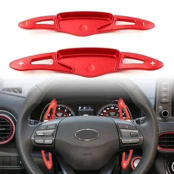

For Hyundai Veloster loniq 2019-2020 Car Steering Wheel Paddle Shifter Extension Shift Aluminum 2Pcs