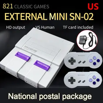 

1Set Super Mini High Definition Game Host Built-in 821 NES Games Machine Console