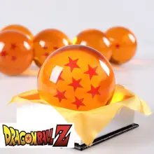 " 7,5 см Dragon Ball Z хрустальные шары фигурка 1-7 звезда Смола Хрустальный шар косплей реквизит игрушка с оригинальной подарочной коробкой