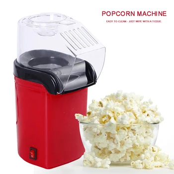 

Portable Electric Popcorn Maker Home Party Automatic Air Popcorn Making Machine Corn Popper Kitchen Tools