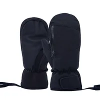 Men Women Winter Skiing Snowboarding Can Touch Screen Waterproof Thermal Thick Snow Gloves Snowmobile Mittens Black White Gray 2