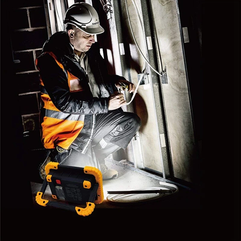 20W COB Led Rechargeable Work Light Emergency Lamp Hand Torch Camping Tent Lantern USB Charging Portable Power Bank Searchlight