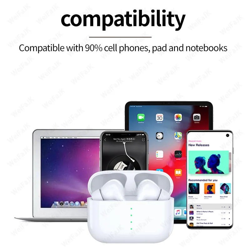 Original Air Pro 3 Copy of 1 1 TWS Wireless Headphones Bluetooth Earphone Earbuds Handsfree Headset For Apple iPhone Android
