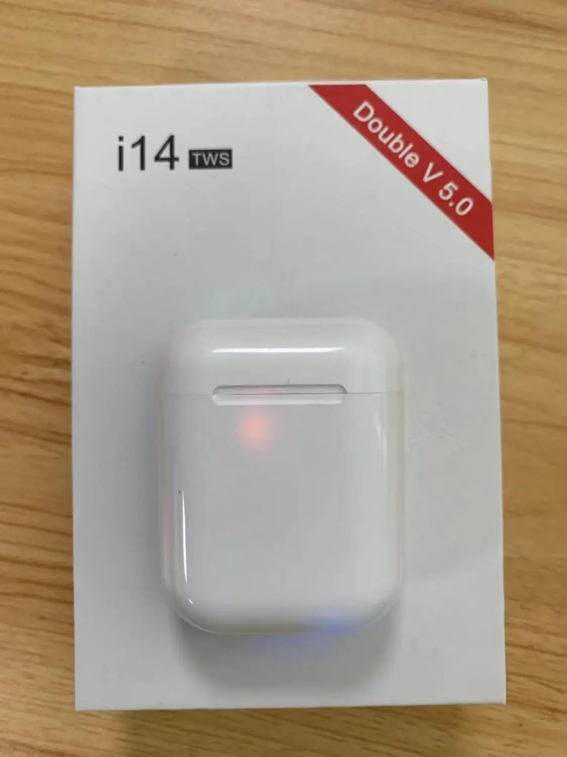 

2019 TWS-i14 Wireless Bluetooth Earphones Touch Control Headphones 3D Bass Sports Headset For Android Xiaomi Huawei Samsung