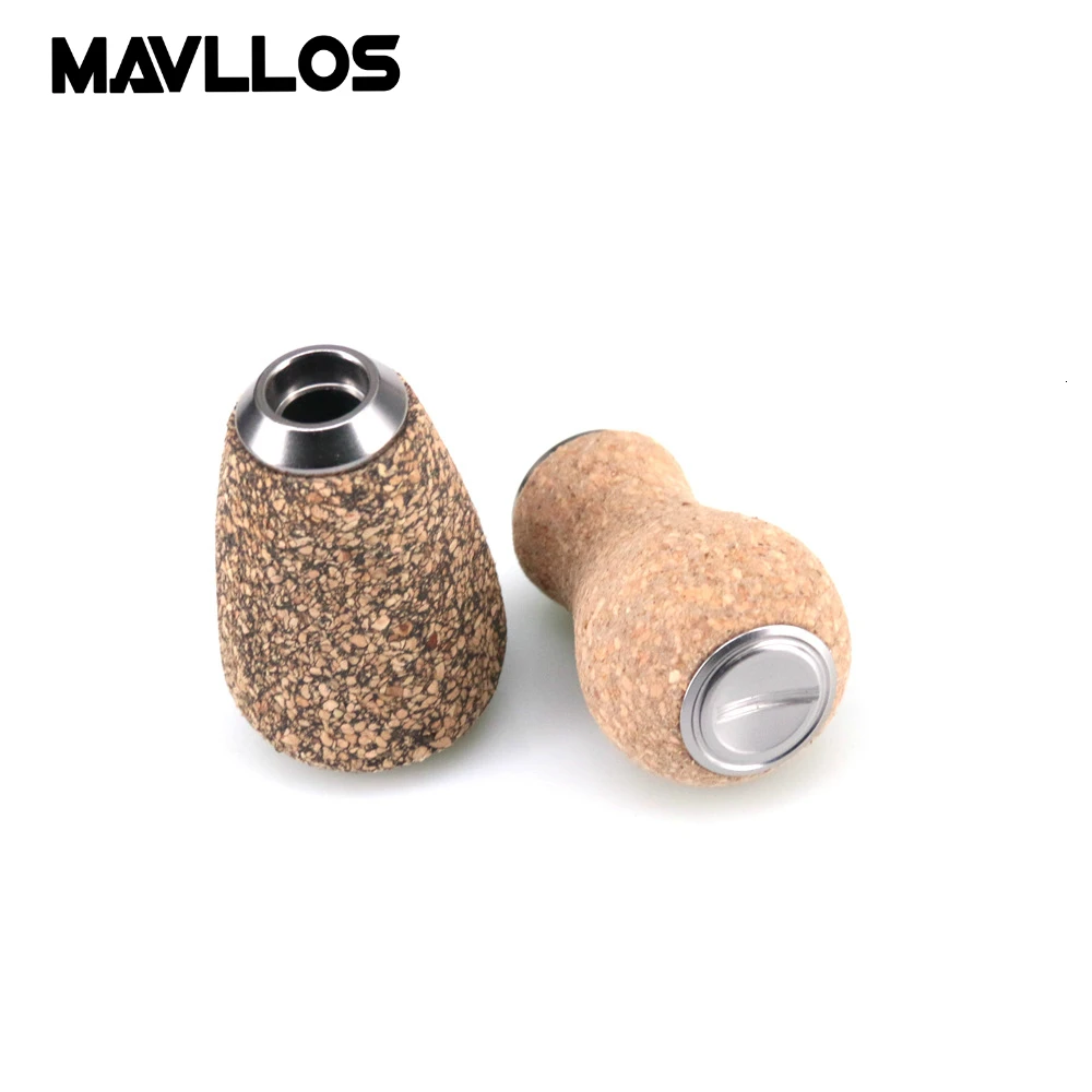 

Mavllos Oak Wooden Fishing Baitcasting Reel Handle Knob Without Bearing DIY Fishing Reel Accessory Suit For Abu Garcia Daiwa