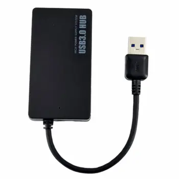 

High Speed USB 3.0 Hub External 4 Ports Adapter Splitter USB Expander Computer Accessories
