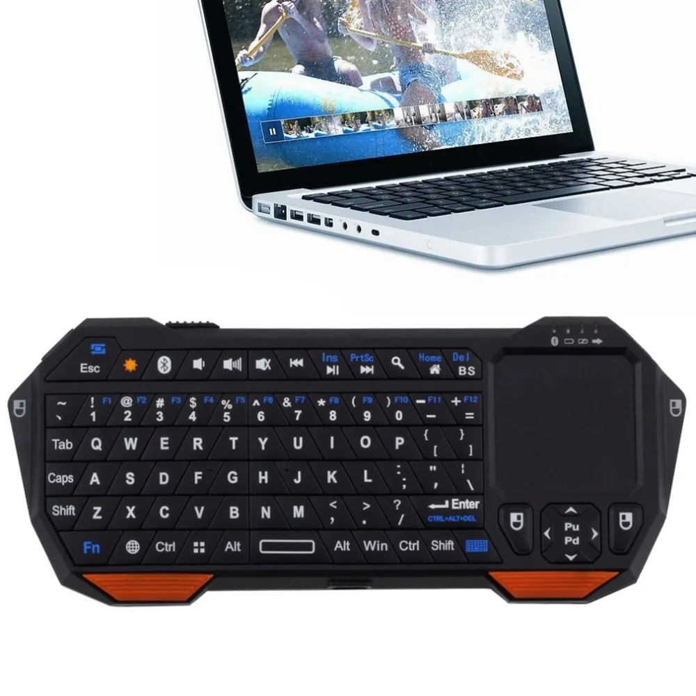 

Mini Wireless Bluetooth 3.0 Keyboard Mouse Touchpad for Windows for Android for iOS Wholesale