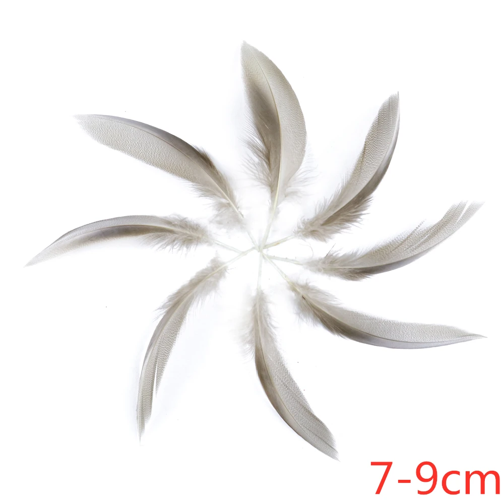 Duck feather WCFeatherS 29 Styles Natural feather Pheasant Peacock Chicken feathers DIY Mask Jewelry Decoration Accessory Plumes Plumas - Цвет: Duck feather