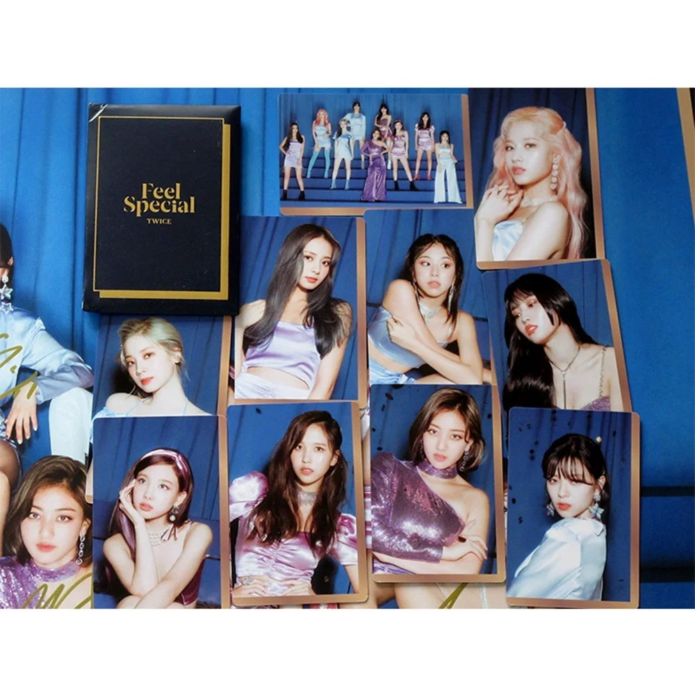 TWICE 亲笔签名 迷你8 新专 回归 Feel Special 签TO+签名海报 5 - 副本
