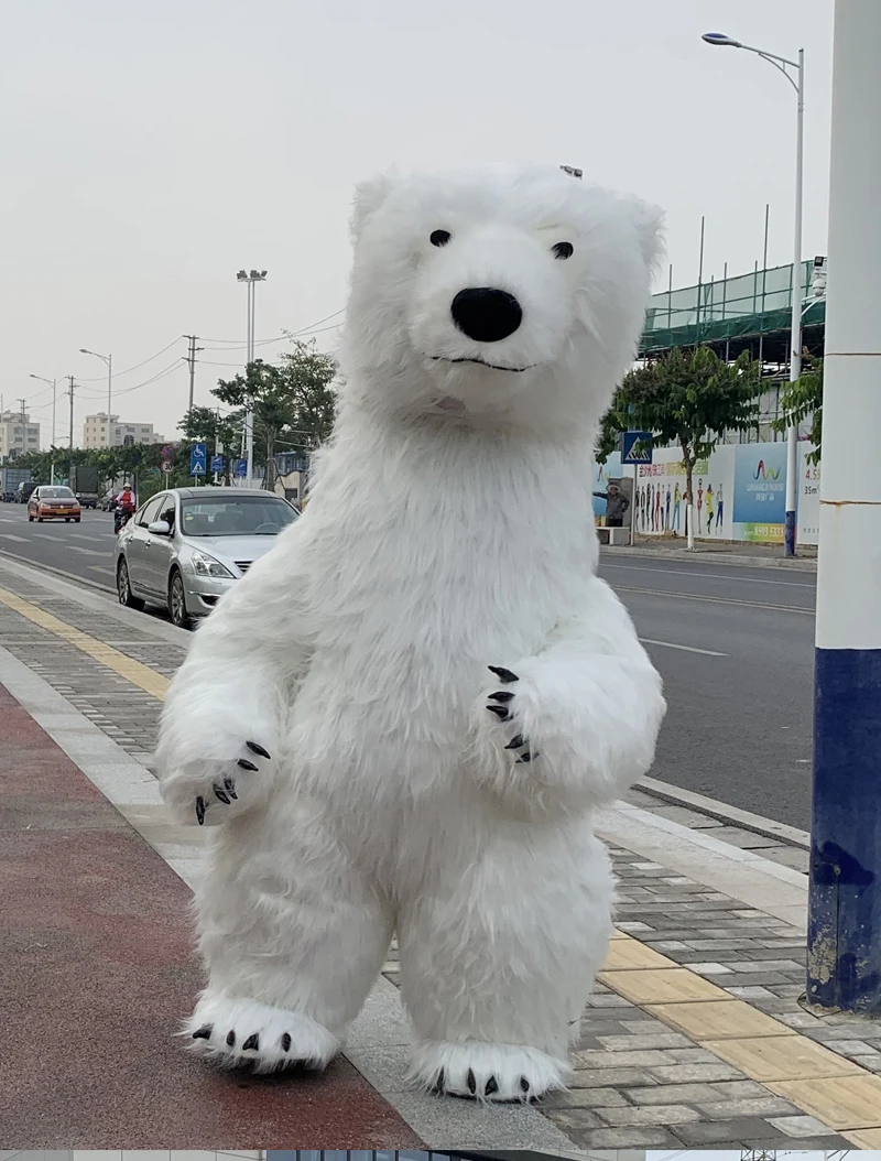 Костюм полярного медведя костюм