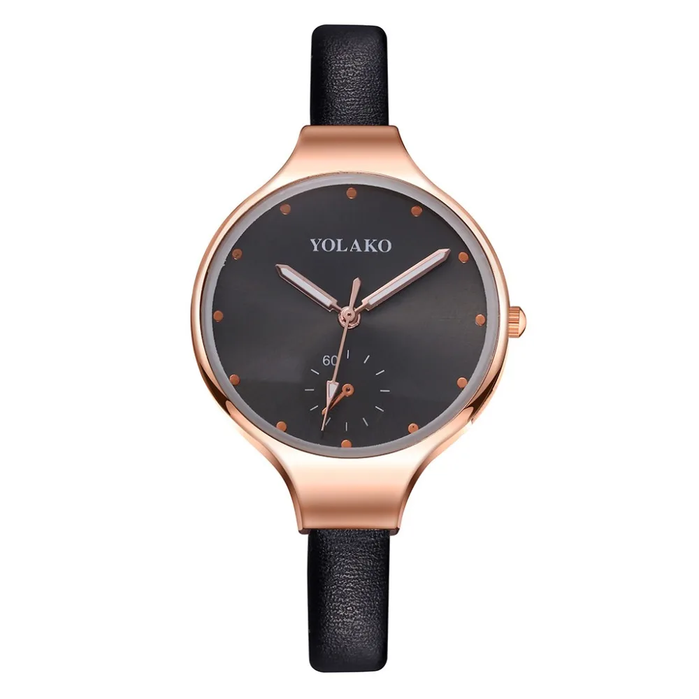 Роскошные женские модные часы-браслет, розовые женские кварцевые часы, новые качественные женские наручные часы, женские кожаные часы