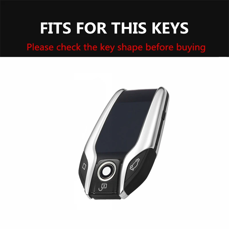 Замша кожа цинковый брелок для автомобильных ключей, защитный чехол для ключа чехол для BMW серий 7 i8 730li 740li 750li 5 серии G30 X3D Дисплей
