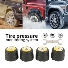 Aliexpress - 4pcs Car TPMS Tyre Pressure Monitoring System Solar Power Digital LCD Systems Pressure External Sensor Display Auto Security
