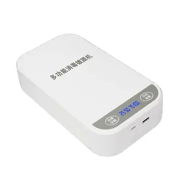 

In stock!!!Uv Light Phone Sterilizer Box Jewelry Phones Cleaner Personal Sanitizer Disinfection With Aromatherapy 10Pcs