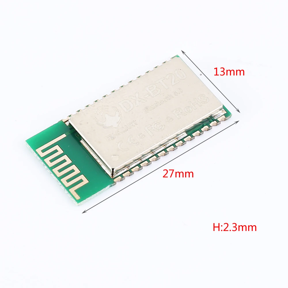 Беспроводной Bluetooth радиочастотный модуль приемопередатчика CC2640 BLE5.0 UART DC 3,3 V 2,4 GHz ISM низкое энергопотребление