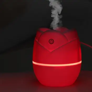 

Air Humidifier USB Rose Shape Aromatherapy Essential Oil Diffuser Aroma 50ML Office Home Mist Maker Humidifier
