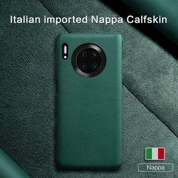 

SanCore for HUAWEI MATE30/PRO Phone Case NAPPA Leather Case Cover Genuine Leather Protective Cover Business Premium Luxury Shell