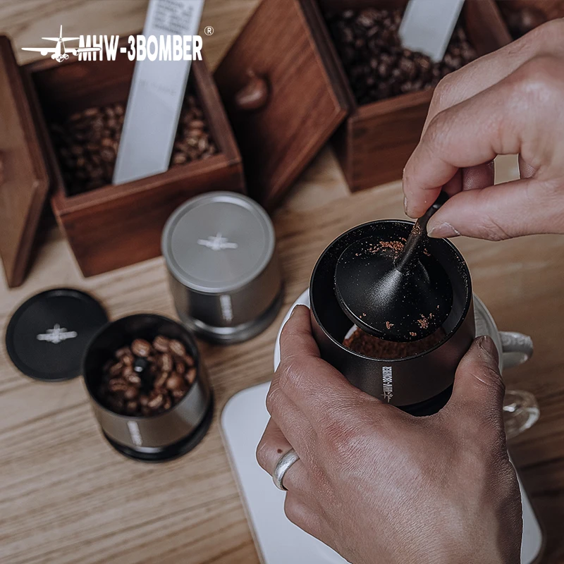 MHW 3BOMBER Coffee Blind Shaker 51-54/58mm Dosing Cup Espresso Portafilter Dosing Funnel Professional Home Barista Accessories