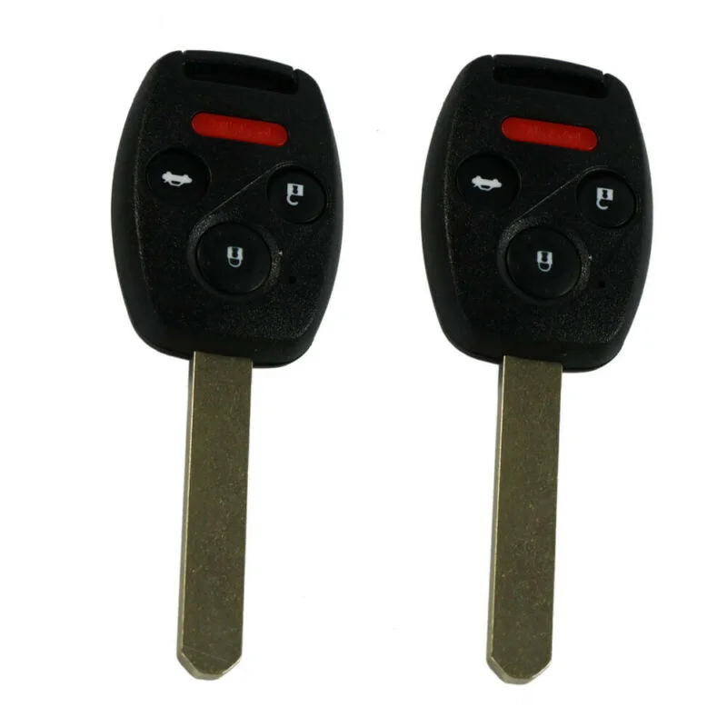 2 х Автомобильный пульт дистанционного управления брелок для Honda Civic 2006-2013 Замена 35111-SVA-305