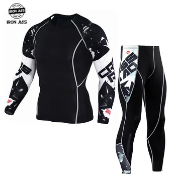 

NEW ARRIVAL Summer Motorcycle Jacket Quick Dry Motorcycle Suit Running T-shirt Set Breathable Tight Long Tops & Pants S-3XL