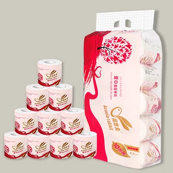 

Home Bath Paper Bath Toilet Roll Paper Toilet Paper White Toilet Paper Roll Tissue Roll 10 Pack Towels Tissue Toilet Paper