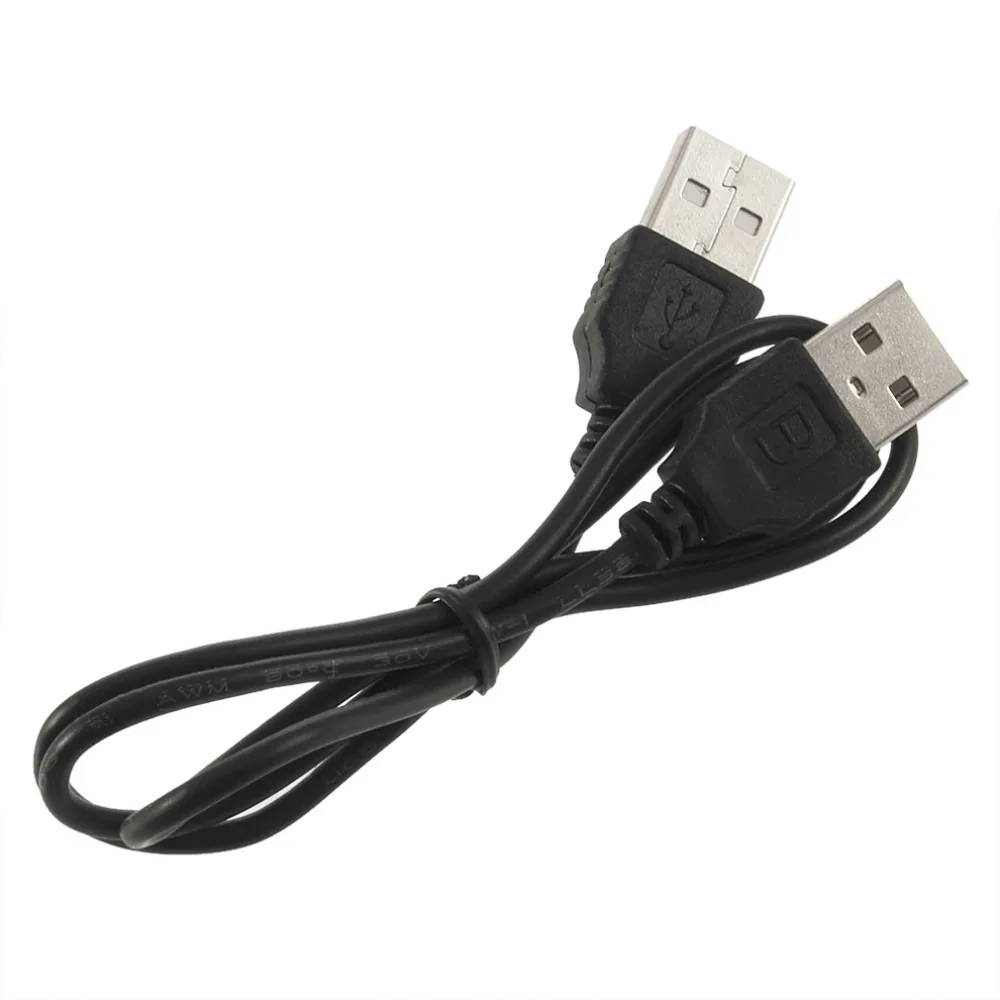 High Quality Black USB 2.0 Male To Male M/M Extension Connector Adapter Cable Cord Wire Wholesale in stock!!! usb to usb cable