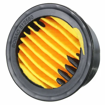 

Parts Noise Muffler Air Compressor Intake Filter Black 61x69mm Blowers