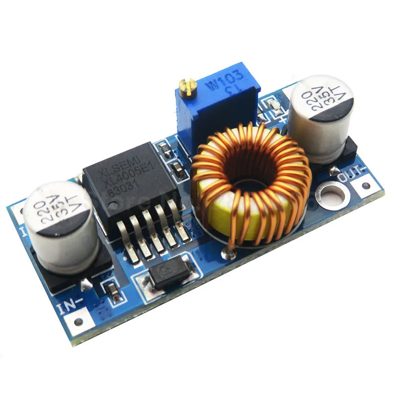 10 шт. XL4005 DSN5000 Beyond LM2596 adjustable Регулируемый понижающий 5A модуль питания, 5A большой ток большой мощности