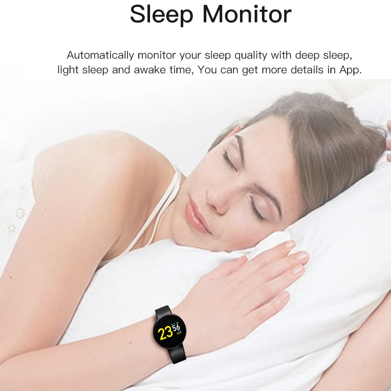 D3Plus Toleda Smartwatch 2020 Dual USB Зарядное устройство крови Давление сердечного ритма SpO2