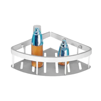 

Bathroom racks bathroom corner rack bathroom single layer aluminum basket wall hanging triangle basket bathroom rack