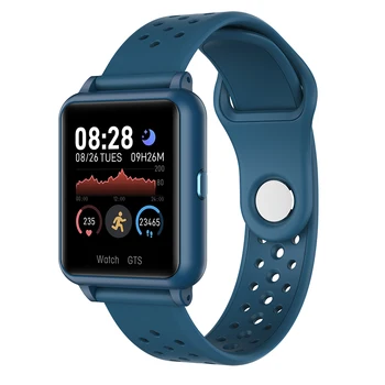 

Bakeey P29 Temperatuer Immune Heart Rate Blood Pressure Oxygen Monitor Screen Touch Music Control Smart Watch for Android IOS