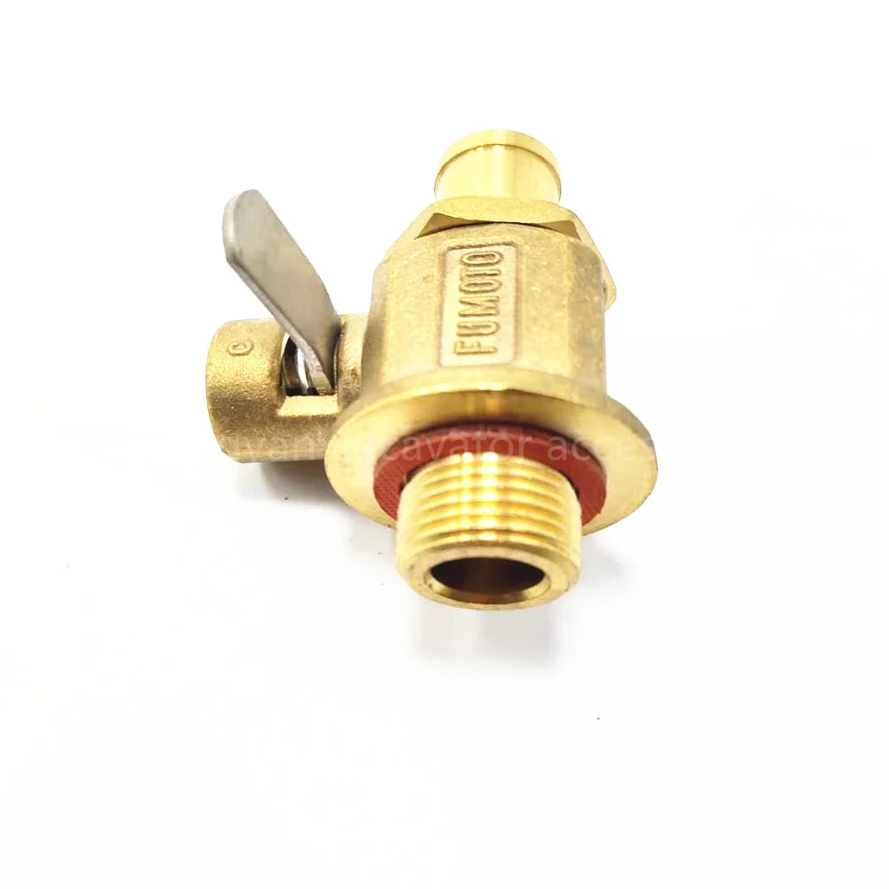 Excavator Parts For Kobelco Hitachi Komatsu Daewoo Excavator Parts Automobile Engine Oil Pan Drain Valve Switch