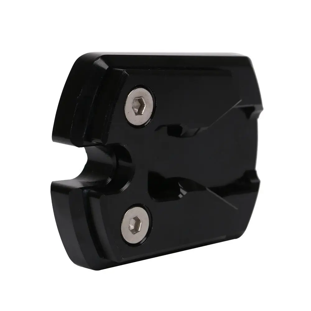black Для Yamaha Nmax155 N-Max 155 черный ЧПУ Sidestand ножная пластина подставка - Цвет: black