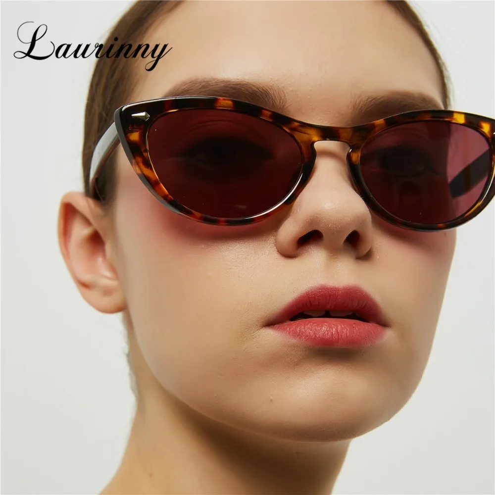 BARCUR Women's Leopard Print Cat Eye Sunglasses - Polarized UV400