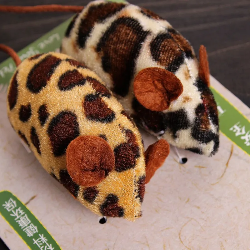 Кошка забавные интерактивные игрушки игрушечная мышь игрушки для котов мини забавные игровые игрушки для кошек котенок аксессуары для домашних животных(2 шт