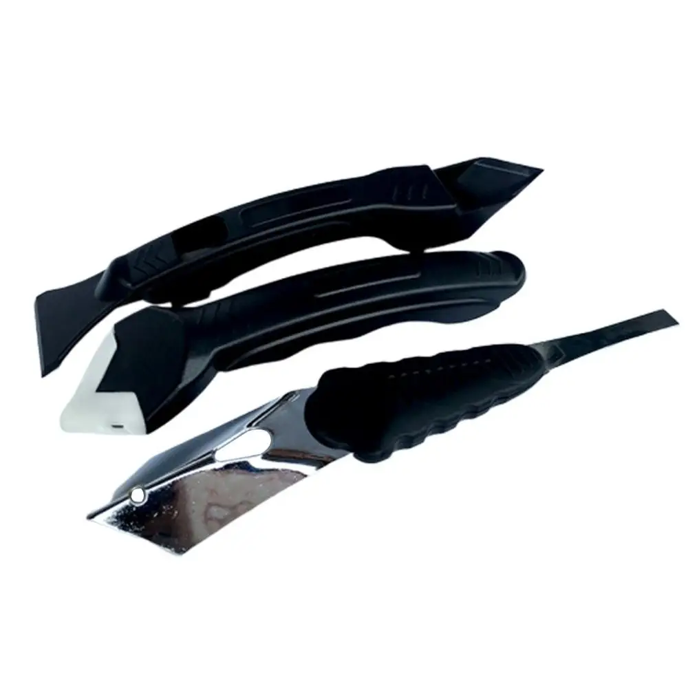 New Scraper Glass Glue Shovel Glue Yin Angle Scraper Knife Shovel Beauty Seam Tool Trimming Residual Glue
