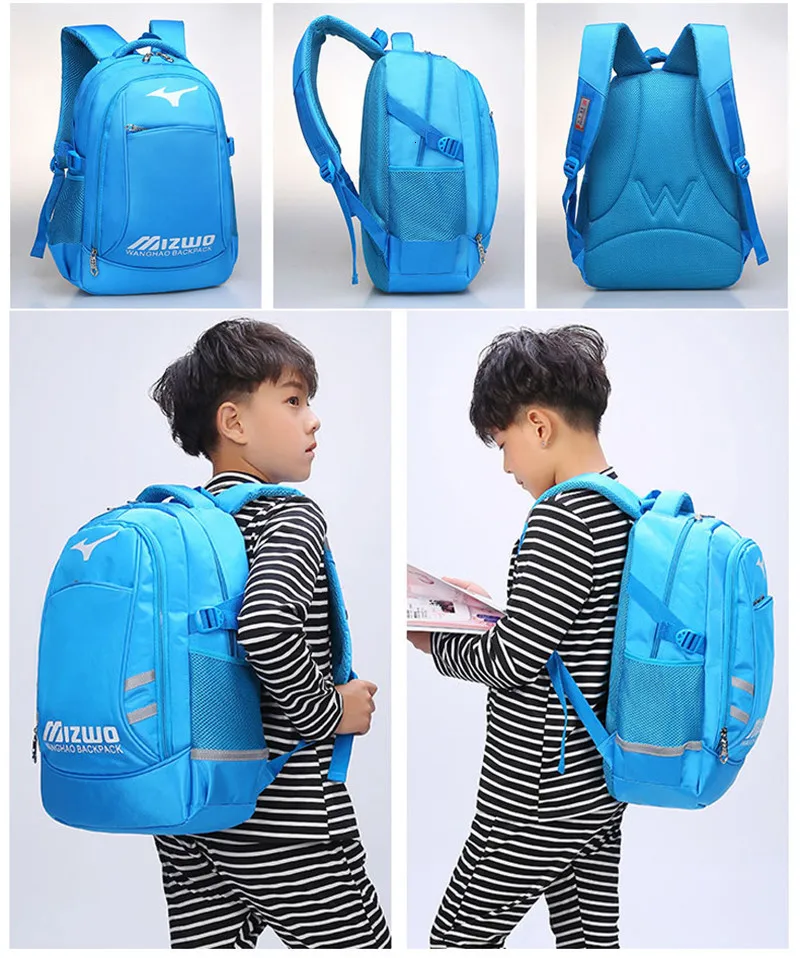 Bag Children School Arrival Boys Girls Backpack Fashion Waterproof School Bag School Backpack Safety reflective strip 2 size