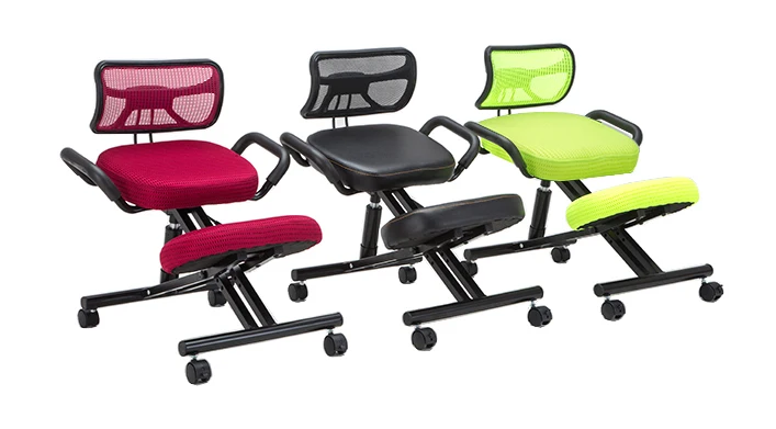Мебель для дома и офиса, складное эргономичное кожаное кресло на колесиках, стол для учебы, Корректирующее компьютерное игровое кресло с сеткой на колесиках
