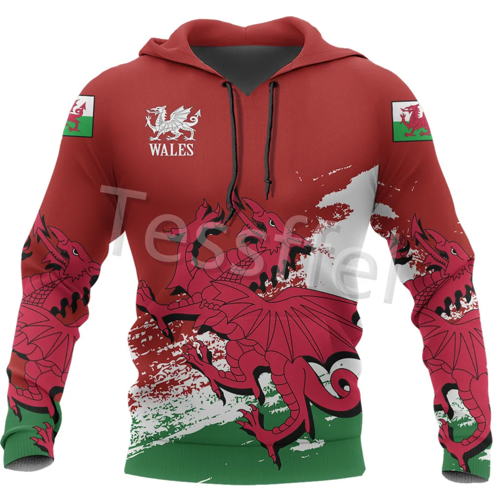 

Tessffel Red Dragon Wales 3D Printed Men's Sweatshirt Zipper Hoodie Unisex Casual Jacket Autumn/Winter Dropshipping Style-12