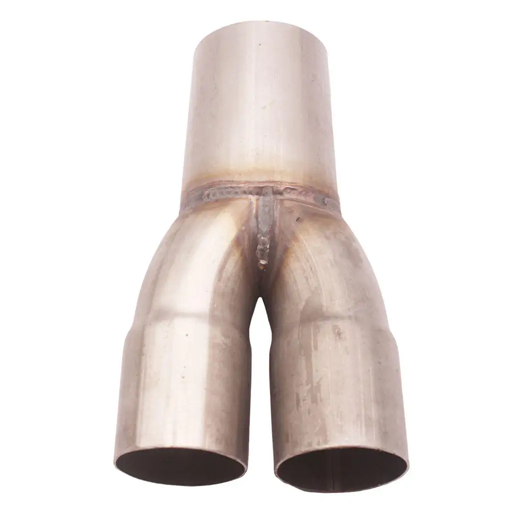 UniversalExhaustMergeCollectorDual2inchIDInletSingle25inch
