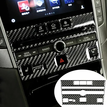 

Brand New And High Quality Carbon Fiber Interior CD Panel Frame Trim Cover For Infiniti Q50 Q60 14-19