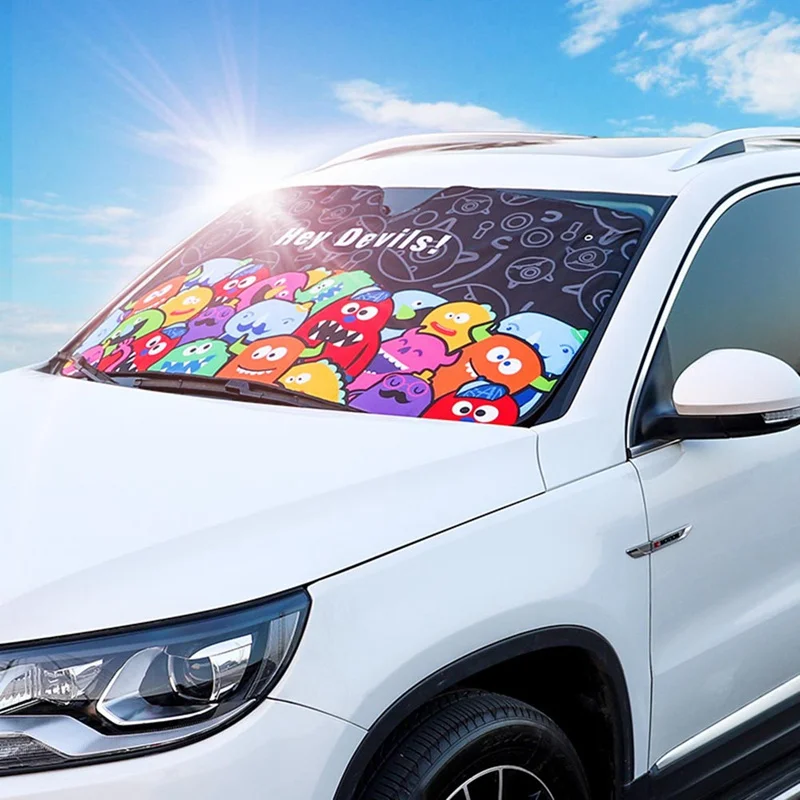 Авто козырек от солнца навесы окна автомобиля лобового стекла автомобиля солнцезащитный козырек Чехлы для автомобиля на солнечной батарее Защитный зонтик