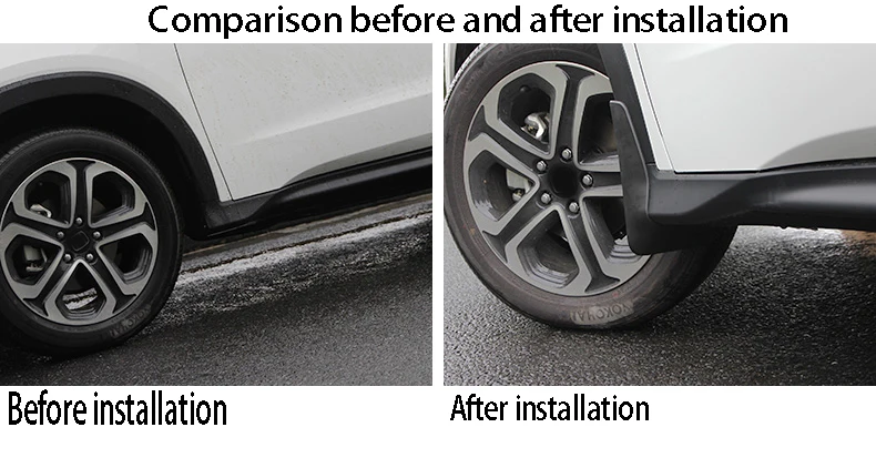 Для Honda VEZEL fender украшения четыре колеса модификации аксессуары перегородка