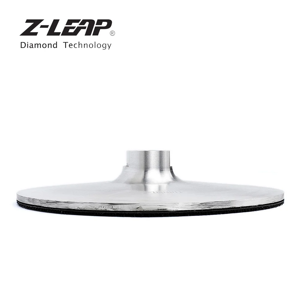 Z-LEAP " подложка алюминиевый крюк и петля Backer диск для полировки шлифовального колеса угловая шлифовальная машина Полировщик колодки держатель Backer Pad